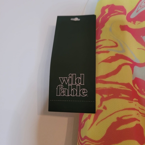 Wild Fable Bright Marble Print Miniskirt - Picture 4 of 4